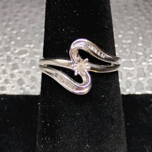  10K Gold Ring with Diamonds