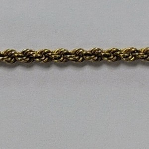 14kt Gold Rope Bracelet