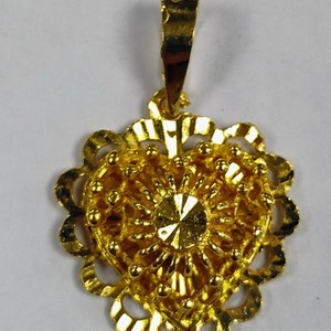  18K Gold Pendant Heart 