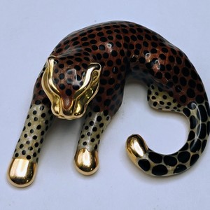  14K Gold Cheetah Pendant