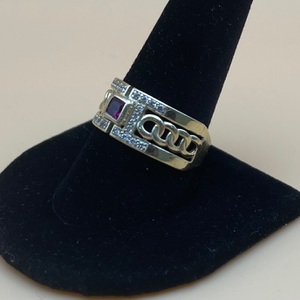  14kt Gold Ring w/Ruby Size 10