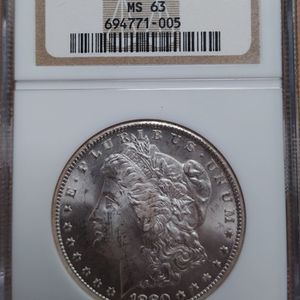 ANACS 1880 CC 1$ MS 63