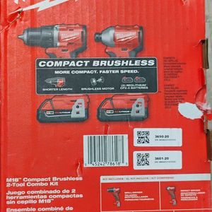Milwaukee 3692-22CT Cordless Impact Drill/Drill Driver