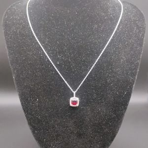  10kt White Gold Necklace w/Pendant