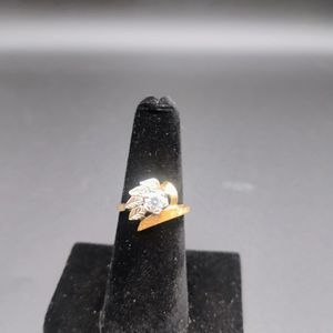  14kt Gold Diamond Ring 1/2 CTW Natural