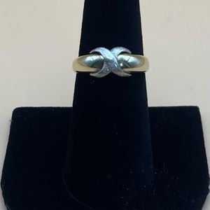  14kt Gold 2-Tone Ring
