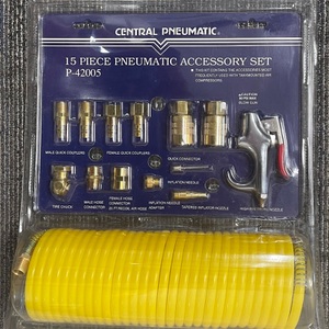 Central Pneumatic 15 Piece Accessory Set